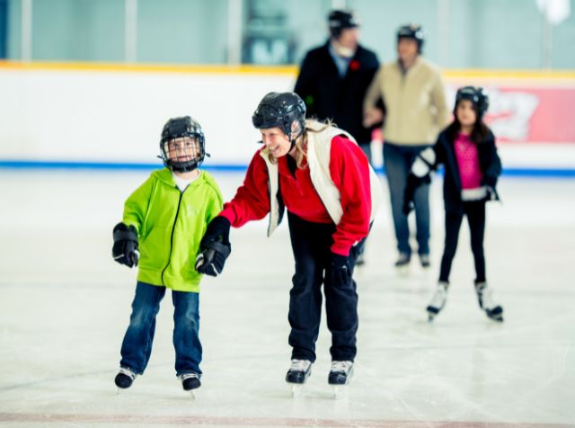 Face to Face Connections: Ice skating (Kelowna, Okanagan)