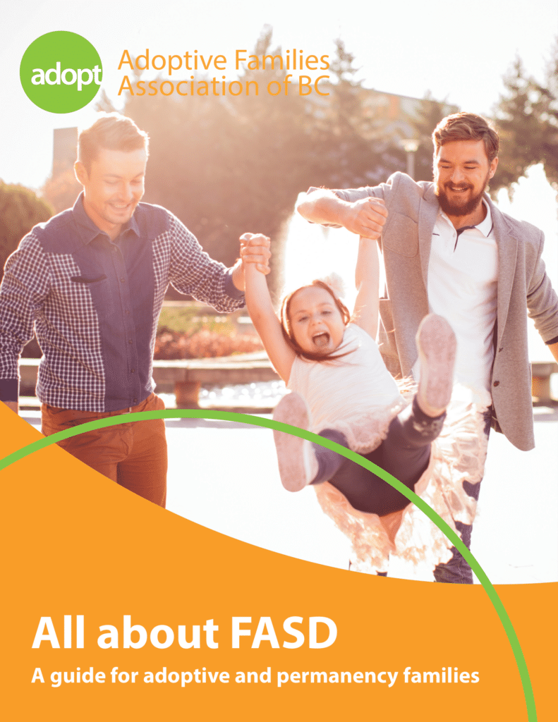 All about FASD: A guide for adoptive and permanency families coverpage